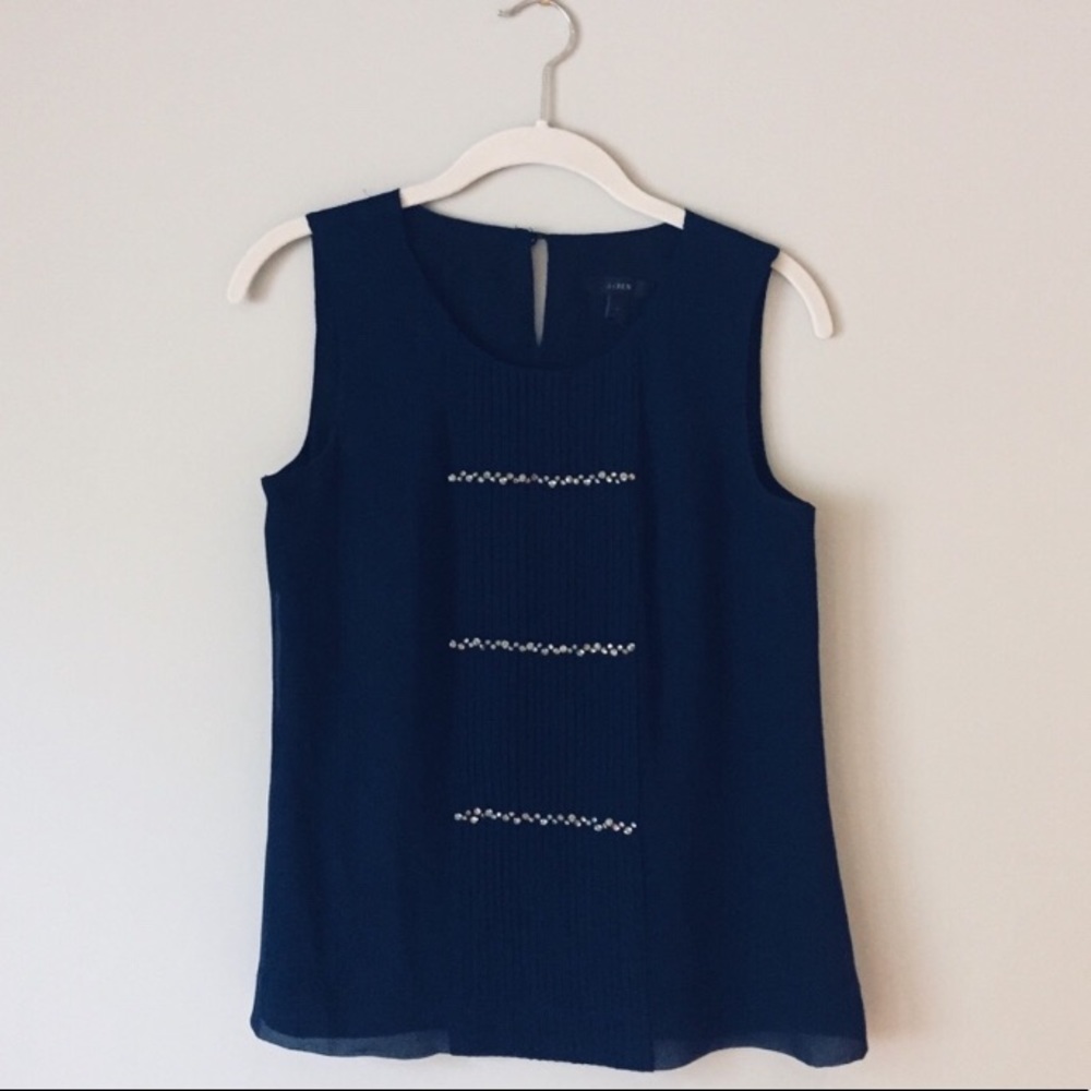J.Crew Sparkle Row Cami
